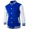 Herrenjacken Männer/Jungen Baseballjacke Männer 2024 Modedesign Weinrot Herren Slim Fit College Varsity Marke Stilvolle Veste Homme