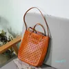 Vegetable tanned simple versatile casual commuting women's leather hollowed out tote bag with one shoulder