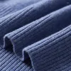 Suéteres para hombres Suéter de cachemira para hombres Otoño/Invierno Cuello POLO Color sólido Jersey de negocios