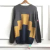 Maglioni da uomo C.E CAVEMPT Maglione sciolto Colorblock Motivo geometrico Uomo Donna 1 1 Maglione Cav Empt Pullover per coppie J240103