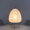 Lampy stołowe japońskie papierowe papierowe lampa LED LED LED LED SOLIAM SOLIAM BEZPORD STUDION EL HOMESTAY TRYTAT FLOOR CRYATYCZNY DOKAT
