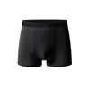 Cuecas de alta qualidade roupa interior masculina high-end negócios boxers de cor sólida respirável e antibacteriano