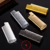 Mais recente Colorido Fumar Metal J3 J5 J6 Mini Isqueiro Caso Shell Proteção Manga Portátil Oversleeve Design Inovador Erva Seca Tabaco Cigarro Titular DHL