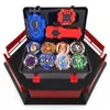 Fusion Tops Set Launchers Beyblade Arena Metal Dövüş Bey Blade Metal Burst Bayblade Stadyum Çocuk Hediyeleri Klasik Oyuncak X0528