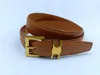 Designer Women's Luxury Belt Leather Gold and Silver Buckle 3.0 CM Wide Belt Co., Ltd Cinturones de Marca Cnosme Belt Triumph Belt Brand