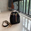 Bolso de cubo vintage, bolso de lujo para mujer, bolsos de hombro de diseñador para hombre, bolsos de regalo VIP