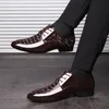 Scarpe da uomo in pelle oxford stringate traspiranti da ufficio formale per uomo di grandi dimensioni 38-48 appartamenti scarpe eleganti casual da uomo erf5 240102