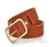 2020 Luxury fashion brand belts for mens belt designer belt top quality pure copper buckle bets leather male chastity belt 125cm7908014