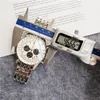 U1 Watch Quartz Watches Mens 럭셔리 시계 46mm 904L 스테인레스 스틸 크로노 그래프 움직임 모든 다이얼 작업 Orologio Uomo Montre Super Luminous와 함께 상자 reloj hombre