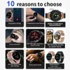 Watches New Smart Watch AMOLED 360*360 HD Screen Body Temperature Dial Call Smart Watch for Samsung Galaxy Watch Women IP67 Waterproof