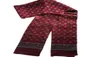 Halsdukar eleganta män039s 100 silkes halsduk dubbel lager lång halsduk blå röd brun6357985