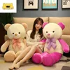 Aixini Giant Bear Plush Toys Kawaii Plushie Scarf Stoppade djur Doll Söt kudde Lover Birthday Baby Gift 240103