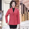 Women's Jackets Mom's Spring And Autumn Coat 2024 Middle-aged Fashion Thin European American Slim Suit Loose Casual