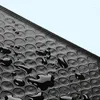 Sacs de rangement Sac à bulles noir mince épaissi mat auto-adhésif emballage express imperméable à l'eau antichoc logistique transport mousse