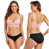 Maternity Nursing Bra spets amning avtagbar vadderad graviditet Kvinnor Underkläder Tops Soutien Gorge Allaitement 240102