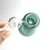 14mm Mâle 45 Degrés Verre Cendrier Bong Bol avec 2,8 pouces d'épaisseur Pyrex Verre Coloré Gourde Fumer Tuyaux D'eau