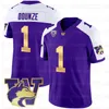 2024 Playoff Sugar Bowl Washington Huskies Football Jerseys NCAA College Michael Penix Jr. Rome Odunze Jalen McMillan Will Nixon Edefuan Ulofoshio Bernard