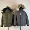 Parkas pour hommes Parka pour hommes doudounes d'hiver canadiennes Parka à capuche manteau épais veste messieurs réchauffe les manteaux froids Protection coupe-vent vêtements d'extérieur XS-3XL