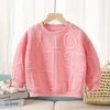 1 2 3 4 Jahre alte Kinder Hoodie kreatives Design Kinderkleidung Herbst Baby Pullover Mädchen Pullover Jungen lange T Direktversand 240103