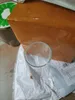Bougeoir en verre Tube abat-jour bougie chauffe-plat couvercle abat-jour cylindre droit 240103