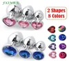 Fxinba plugue anal de aço inoxidável, conjunto grande de bunda de metal, joias, buttplug, brinquedos sexy adultos para mulheres, homem2601094