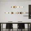 Kroonluchters Designer Eetkamer Grijze Glazen Bar Keuken Ophanging Verlichtingsarmaturen Snoer Verstelbare Indoor Deco Moderne Hanglamp