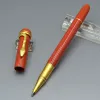 Atacado de alta qualidade cobra clipe rolo caneta esferográfica/caneta esferográfica bom escritório papelaria original escrita presente canetas
