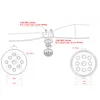 Tarot-RC TL68B47 Svart medium CCW Självlåsande omvänd snabbutgivning Propellerstol för 12mm / 15mm motor / RC-modell drone delar