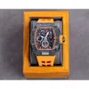 orologio automatico superclone da uomo orologio da uomo superclone aaaa orologio meccanico designer Richa Miles orologi da polso cronografo RM1103 NTPT cassa in fibra di carbonio hi AGK2