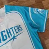 Roupas da moda Roupas esportivas Tops Rock Hip hop Camisetas NPB Terno de beisebol diário Japonês Ham Fighter Team Fãs comemorativos Novo kit de treinamento de cardigã