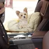 Portable Pet Dog Car Seat Nonslip s Safe Car Box Booster Kennel Bag for Small Dog Cat Travel Siege De Voiture Pour Chien 240103