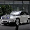 Bilar diecast modell 1 24 Maybach GLS GLS600 legering Luxy Car Model Simulation Diecasts Metal Toy Vehicles Car Model Sound and Light Childr