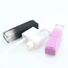 wholesale 5ml Gradient Color Lipgloss Plastic bottle Containers Empty Clear Lip gloss Tube Eyeliner Eyelash Container ZZ