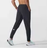 Lululemen Short Pants Yoga Outfit Jogger Sport Quick Dry Drawstring Gym Pockets Sweatpants Trousers Mens Casual Elastic Waist Fitness Man Workout Pants Y3455