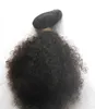 mongolian kinky curly clip in hair extensions 100g 9PCS afro kinky clip in extensions 10quot24quot clip in human hair extensi5638610