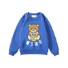 Designer Kinder Hoodies 100 % Baumwolle Sweatshirts Langarm Kinderkleidung Hoodie Jungen Mädchen Sweatshirt Kinder Winterkleidung Luxus Brief Tops CYD24010308-6