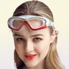 Schutzbrille großer Rahmen Schwimmbrillen mit Ohrstöpsel Hd Transparent Gläser Anti Nebel Silikon wasserdichte Männer Frauen schwimmen Eateite Erwachsene 8517982