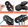 Ferrule Crimper ToolRatchet Crimping Tool KitWire Stripper Plier or Set with Connectors 240102