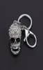 Keychains European And American Style Skull KeyChain Big Crystal Purse Bag Ornament Car Key Accessories Men Women Fashion Pendant4949973