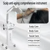 Salong Använd håravfallsbehandling Diode Laser Hårtillväxtmaskin Multifunktionell hårbotten Care Instrument Nanometer Spray Massage Device