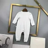 Kids Designer Clothes 100% Cotton Newborn Romper Boy Girl Infant Bodysuit Baby Rompers Children Luxury Onesies Jumpsuits Babies Long Sleeve smekids CXD240133-6