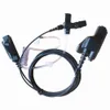 Auriculares estilo FBI encubierto tubo acústico auricular micrófono PTT para Motorola Walkie Talkie Radio de 2 vías MT1500 MT2000 MTS2000 HT1000 GP900