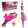 Two Mode Mini Force Transformation Sword Toys with Sound and Light Action Figures MiniForce X Deformation Storm Weapon Gun Toy 240102