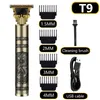 Trimmer Professional Barber Hair Clipper Trimmer Laddningsbart elektriskt hårtrimmer som skär HINE MEN BARBER Hårskärning Hine