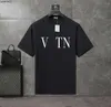 T-shirts masculins Band designer pour hommes T-shirts mode noir blanc manche de luxe de luxe motif t-shirt taille kvi3