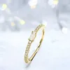 Cluster Rings TKJ 925 Sterling Silver Delicate Baguette Wedding Band Emerald Cz Stacking Ring Fine Jewellery