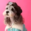 犬アパレルのピンクのジャケット服小犬のための冬の子犬パフアクセサリーフレンチラグジュアリーペットガール