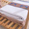 Serviette de bain en bambou, broderie de plage, Jacquard, pour adultes, séchage rapide, douce, salle de bain, épaisse, très absorbante