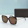 New fashion design square sunglasses 1039 acetate frame metal temples simple and popular style versatile outdoor UV400 protective eyewear