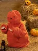 Felpe con cappuccio da uomo Cartoon Pumpkin Lambwool Giacche con cappuccio Uomo Donna American Retro Divertente Unisex Addensare in pile Soffici cappotti Halloween